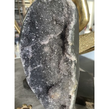 Ametyst på fod 32 cm - Ametyst - GodKarmaShop