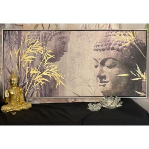 Buddha maleri / billede 115 x 55 cm - Spirituelle billeder - GodKarmaShop
