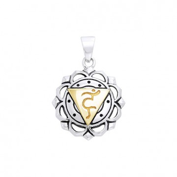Chakra 5 sterlingsølv - hals - Spirituelle smykker - GodKarmaShop