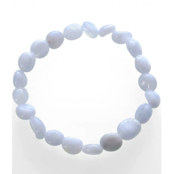 Chalcedon armbånd 10 - 12 mm - Krystal Armbånd - GodKarmaShop