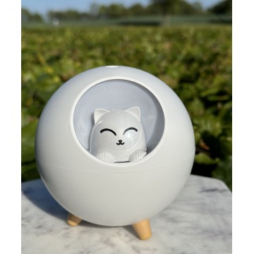 Duftdiffuser m. Kat - Duft diffuser elektrisk - GodKarmaShop