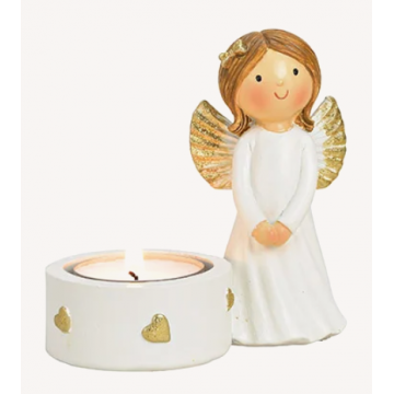 Engel lysholder - Design 1 - Engle figurer - GodKarmaShop