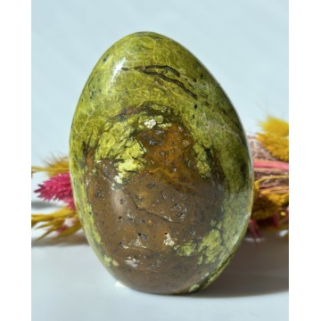 Grøn opal freeform 12 cm - krystaller og sten div. - GodKarmaShop