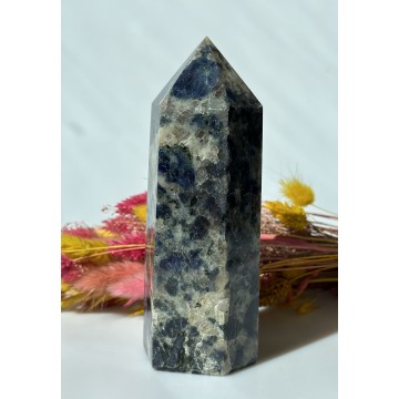 Iolit - cordierit tårn 15,5 cm - Tårne og spidser - GodKarmaShop