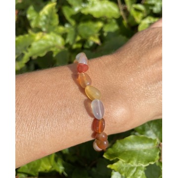 Karneol armbånd - Krystal Armbånd - GodKarmaShop