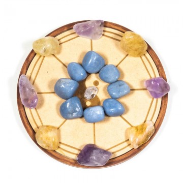 Krystal grid - Home Blessing - krystaller og sten div. - GodKarmaShop