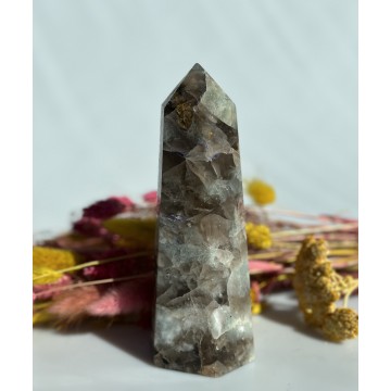 Lepidolit Tårn 15,5 cm - Tårne og spidser - GodKarmaShop