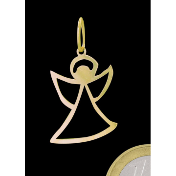Lille guld Engel vedhæng - Spirituelle smykker - GodKarmaShop