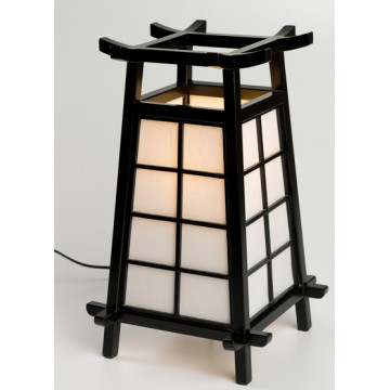 Nara pyramid - japansk lampe 40 cm - Japanske lamper - GodKarmaShop