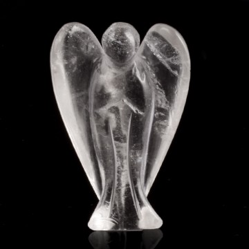 Skytsengel i Bjergkrystal 7,5 cm - Engle statuer - GodKarmaShop