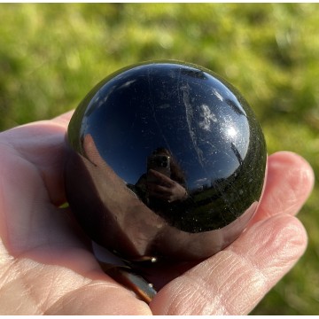 Sort Turmalin Kugle 5,5 cm - Turmalin - GodKarmaShop