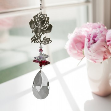 Swarovski Krystal Rose - small - Swarovski krystaller small - GodKarmaShop