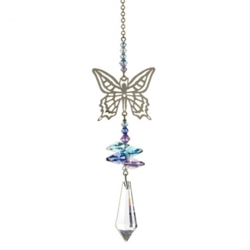 Swarovski Krystal sommerfugl pastel - Swarovski krystaller small - GodKarmaShop