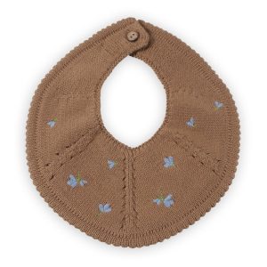 Saga Copenhagen – Strikket hagesmæk, Flora – Blueberry on Tahin