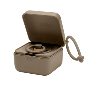 BIBS – Pacifier Box, Dark Oak