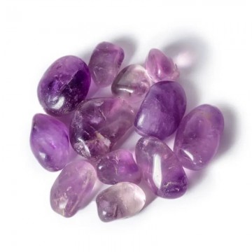Ametyst krystaller L - ca 17 stk - Ametyst - GodKarmaShop