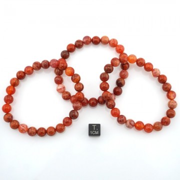 Armbånd karneol slangehud - Krystal Armbånd - GodKarmaShop