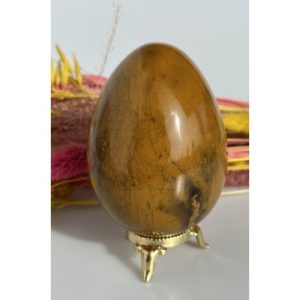 Gul Jaspis æg - Æg - GodKarmaShop