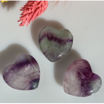 Regnbue Flourit hjerte - Hjerter - GodKarmaShop