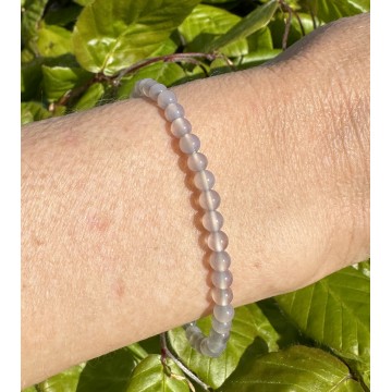 Armbånd agat grå - Krystal Armbånd - GodKarmaShop