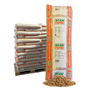 ScanFarm 8 mm træpiller i sække 896 kg