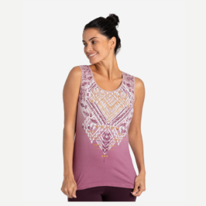 Yoga Top - Bakti - amethyst - Størrelse: L - Yoga tøj - Spirit Of Om - GodKarmaShop