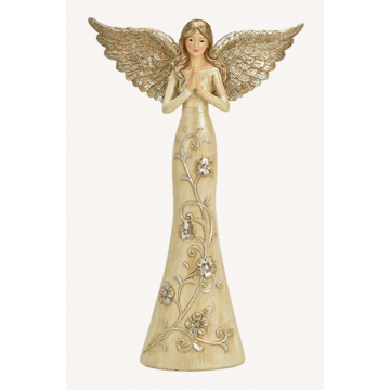 Bedende Engel 29 cm - Engle figurer - GodKarmaShop