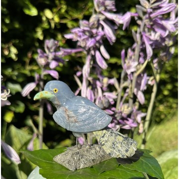 Fugl angelit & serpentin - Dyr figurer - GodKarmaShop