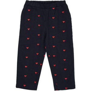 Copenhagen Colors – Twill Heart Pants – Navy