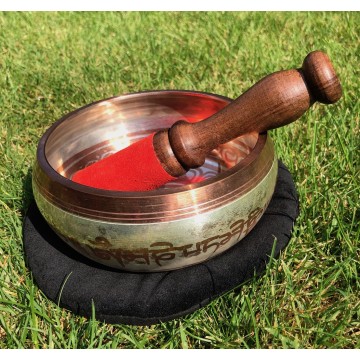 Syngeskål i sølv / kobber finish - Meditation klokker - GodKarmaShop