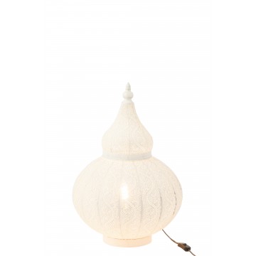 Gulvlampe aladin hvid 59,5 cm - Lanterner - GodKarmaShop