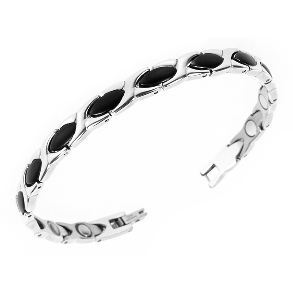 Magnetarmbånd (stål) Livets vej