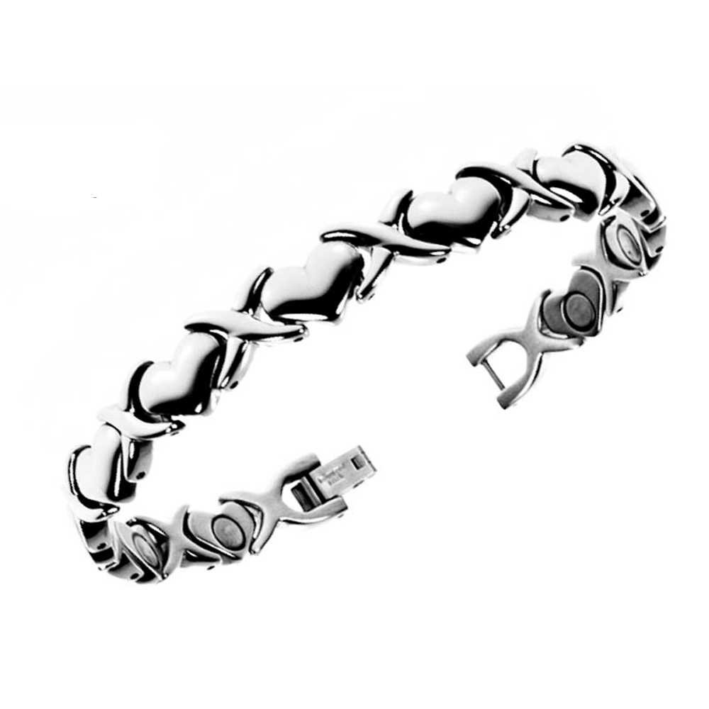 Magnetarmbånd (stål) Den hjertelige