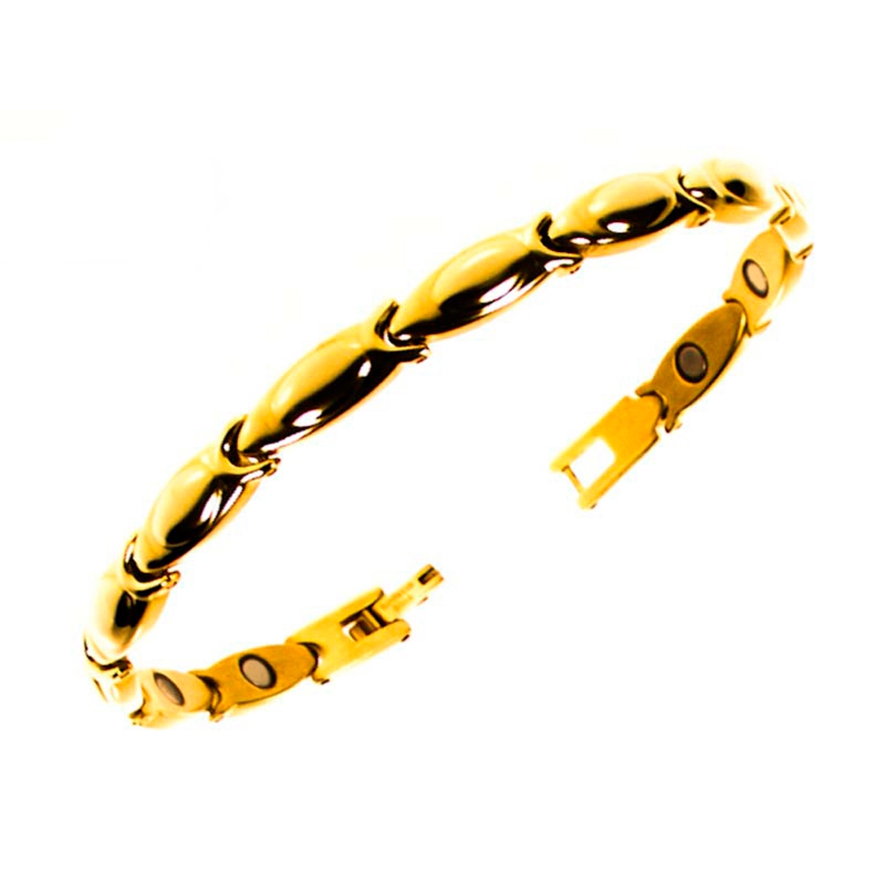 Magnetarmbånd (stål) Sølvfisken