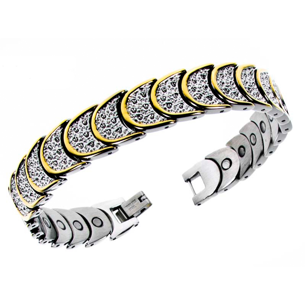 Magnetarmbånd (stål) Halvmånes skær