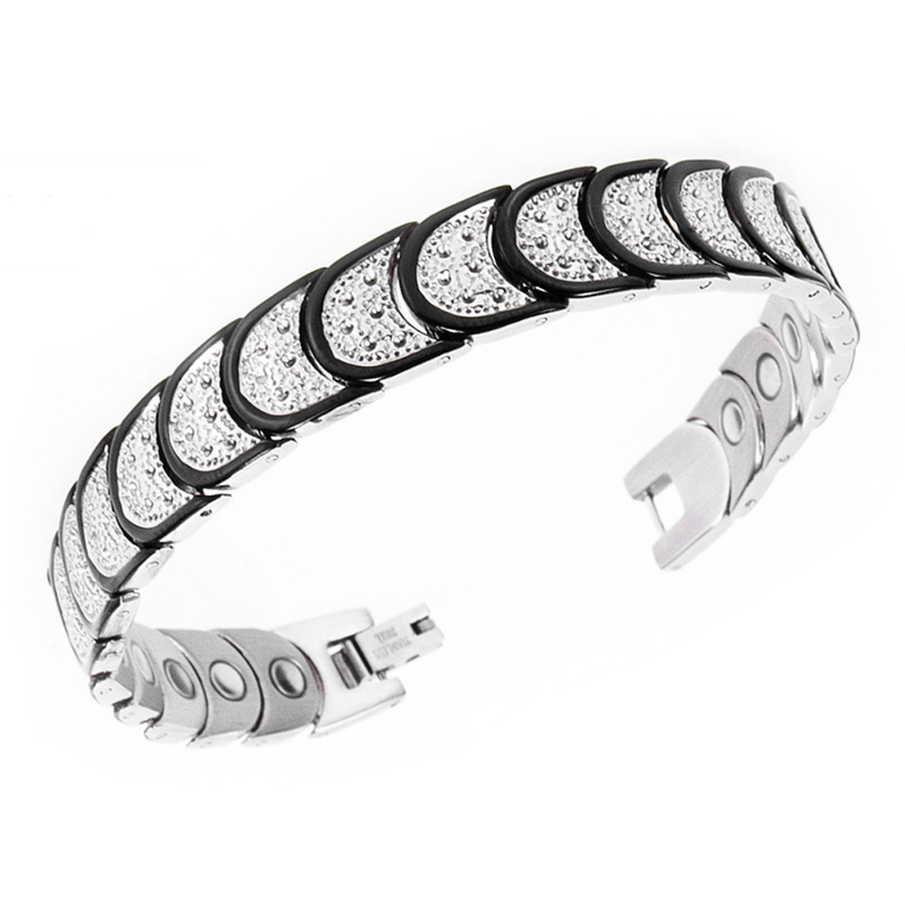 Magnetarmbånd (stål) Halvmånes skær