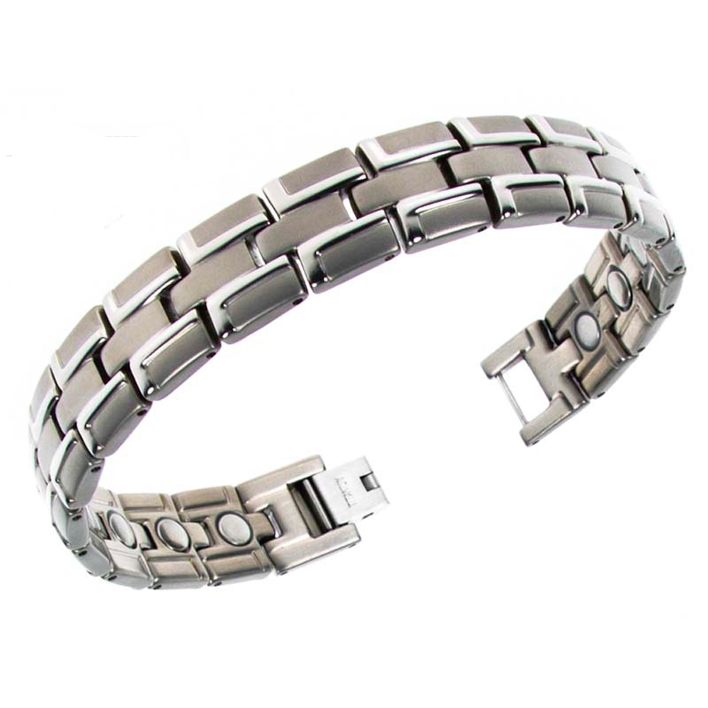 Magnetarmbånd (titanium) Livets byggesten