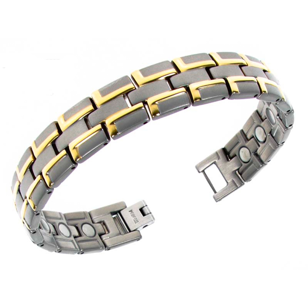 Magnetarmbånd (titanium) Livets byggesten