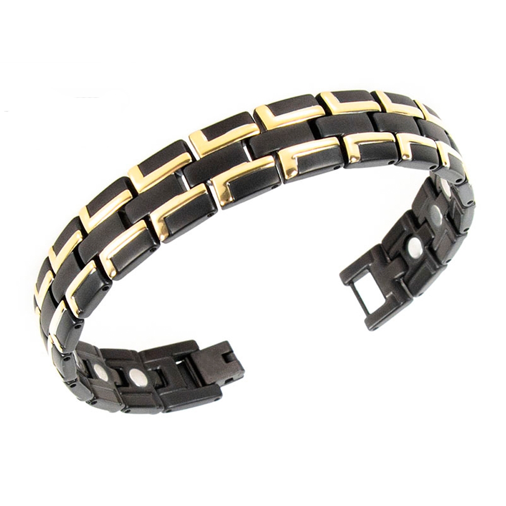 Magnetarmbånd (titanium) Livets byggesten