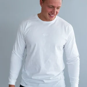 Wavy Copenhagen Oversized Ls Tee White (Størrelse: L)