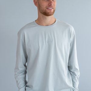 Wavy Copenhagen Oversized Ls Tee Grey (Størrelse: L)