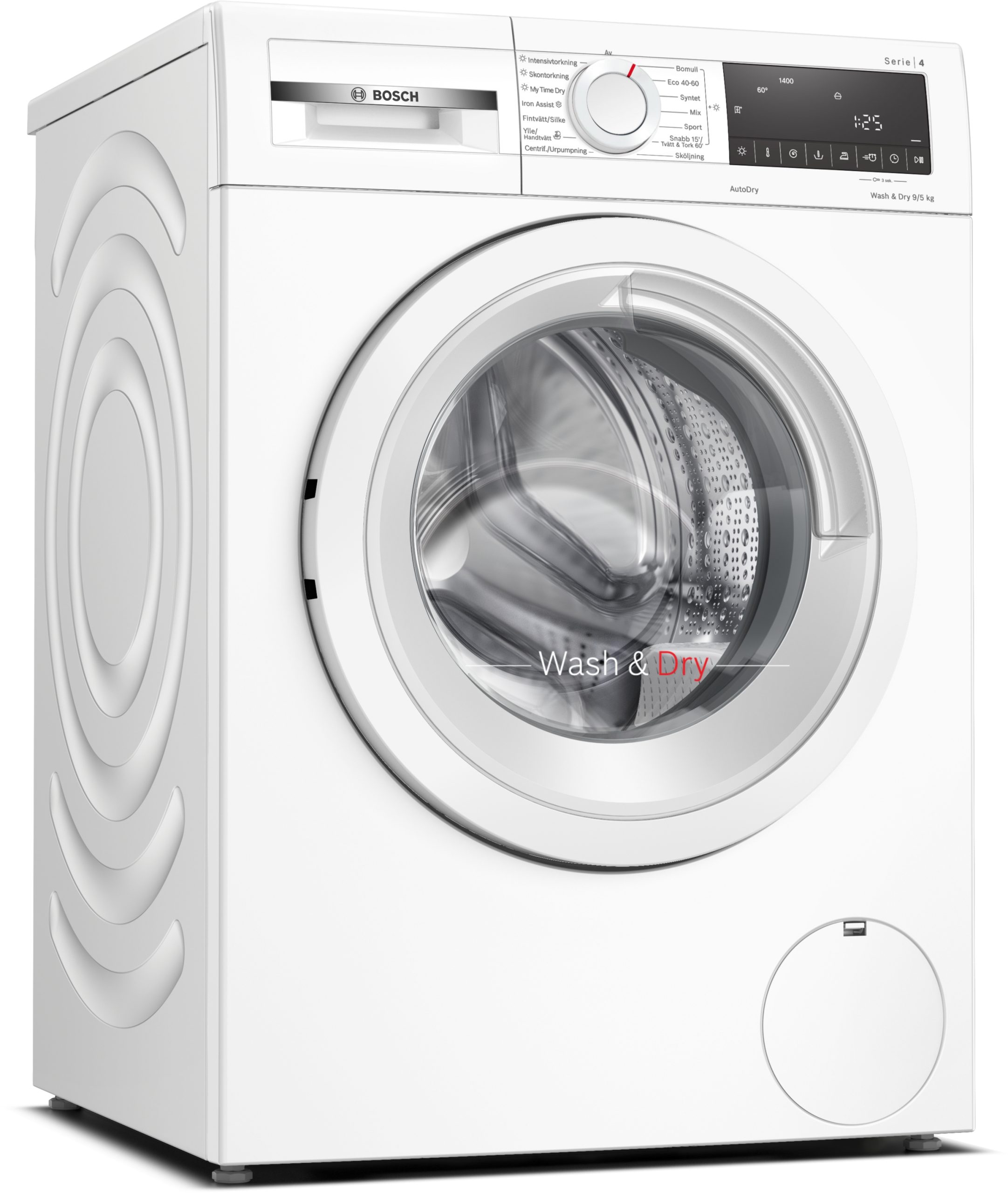 Bosch WNA144VLSN Vaskemaskine/tørretumbler