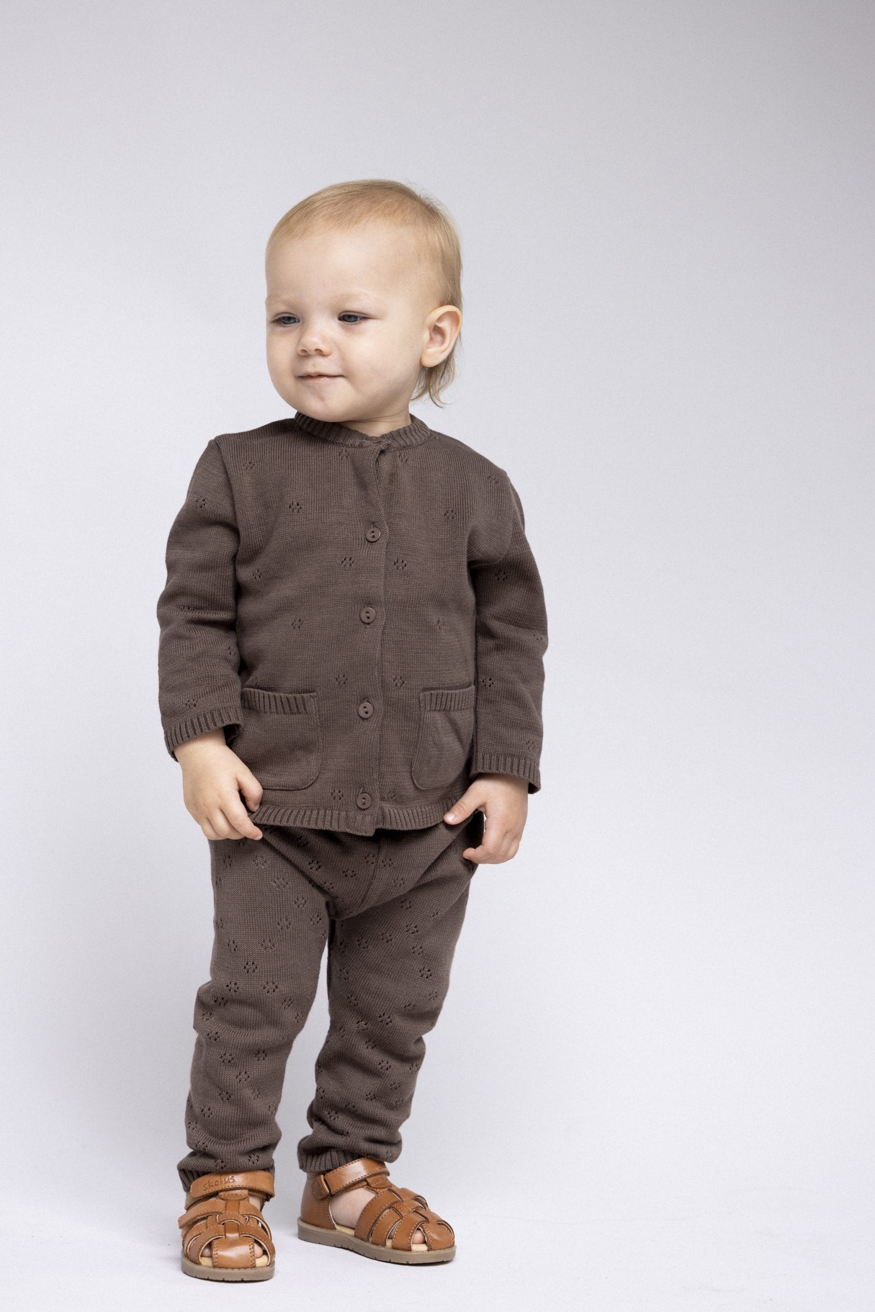 Babyberry – Bloom bukser, brun