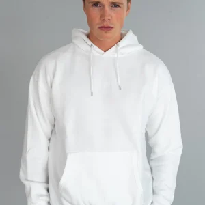 Wavy Copenhagen Hoodie Oversized White (Størrelse: M)
