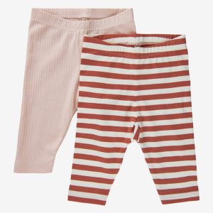 Minymo  -Leggins 2-pak, Canyon Rose