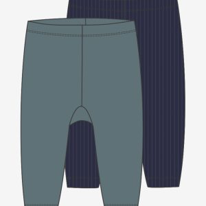 Minymo  -Leggins 2-pak, Goblin Blue