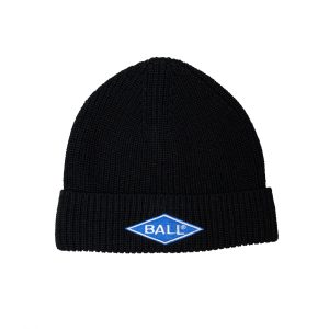 Ball Beanie Black