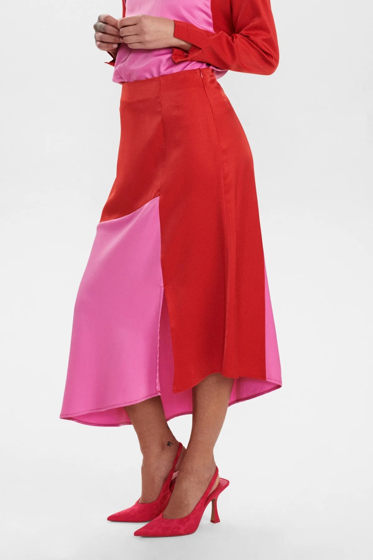 Nümph Nuannika Nederdel Molten Lava (Størrelse: 36)