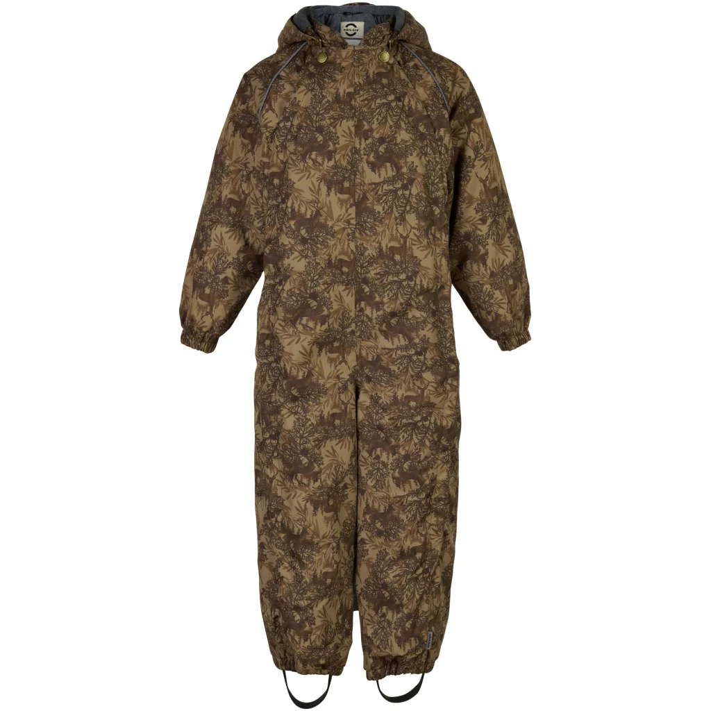 Mikk-Line Flyverdragt m/ skov print (Størrelse: 80)