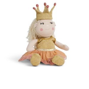 Smallstuff – Dukketøj, prinsesse skørt, body, sko og krone